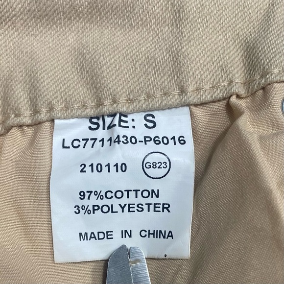 Amazon Highwaisted Ripped Distressed Flare Beige Long Pant Jeans Size 28/S #1364 - Picture 6 of 10